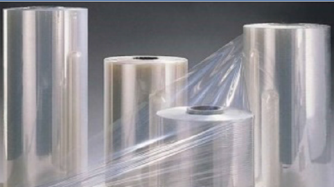 Plastic film roll